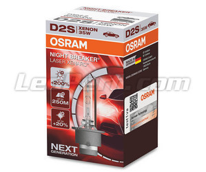 Osram D2S Xenarc Night Breaker Laser Osram Xenon-lamp + 200% - 66240XNL in de verpakking