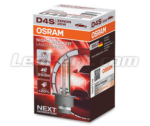Osram D4S Xenarc Night Breaker Laser Osram Xenon-lamp + 200% - 66440XNL in de verpakking