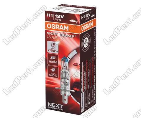 H1 lamp Osram Night Breaker Laser +150% per stuk