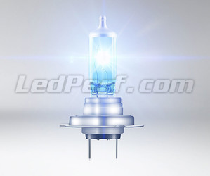 H7 halogeenlamp Osram Cool Blue Intense NEXT GEN die LED-effectverlichting produceert