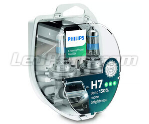 Set van 2 lampen H7 Philips X-tremeVision PRO150 55W - 12972XVPS2