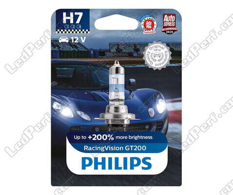 1x lamp H7 Philips RacingVision GT200 55W +200% - 12972RGTB1