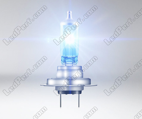 H7 halogeenlamp Osram Cool Blue Intense NEXT GEN die LED-effectverlichting produceert