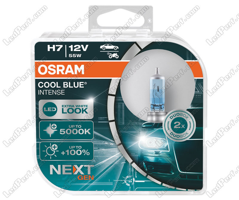 2 x H7 Lampen Osram Cool Blue Intense NEXT GEN 5000K - 64210CBN-HCB