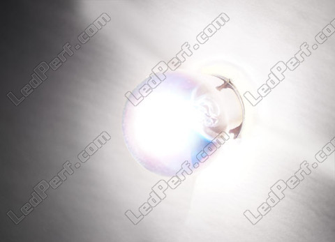 lamp op gas Xenon P21W Chroom Super White led