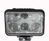 Rechthoek led-werklamp 18 W voor 4X4 - vrachtwagen - tractor 4D lens
