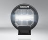 Verlichting van de dagrijlichten extra LED-koplamp Osram LEDriving® ROUND MX180-CB.