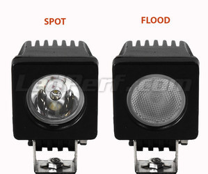 Extra CREE Vierkant 10 W led-koplamp voor Motor - Scooter - Quad Spot VS Flood