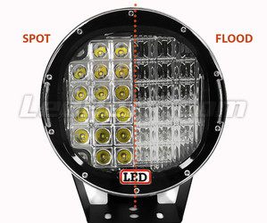 Extra Rond led-koplamp 160 W CREE voor 4X4 - Quad - SSV Spot VS Flood