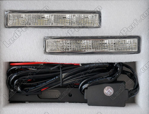 dagrijlichten LED goedgekeurd voor E4 - 400cd - Met  automatische ontstoringskabel boordcomputer