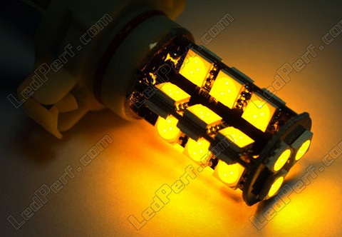 PSY24W lampen met 23 leds oranje Hoog vermogen - voor VW - Audi