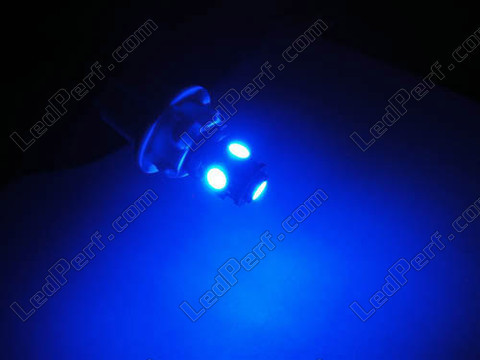 ledlamp BAX9S H6W Xtrem blauw Xenon-effet