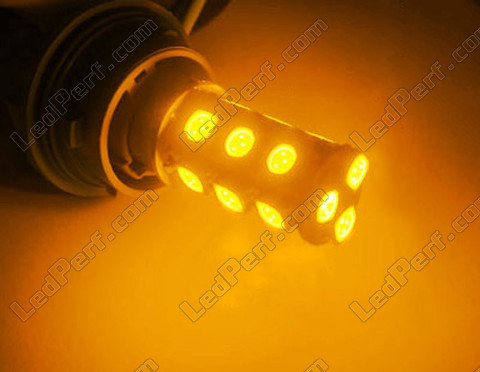 ledlamp SMD P21W oranje koplamp
