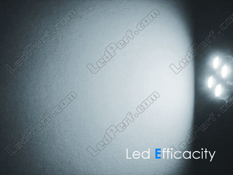 ledlamp BA9S T4W Efficacity wit Xenon-effet