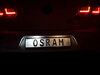 Goedgekeurde Osram Night Breaker GEN2 W5W LED-lamp in gebruik voor kentekenplaatverlichting