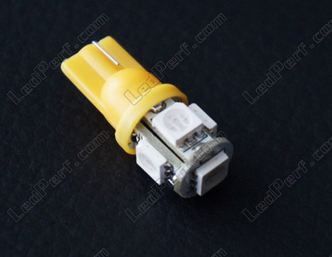 ledlamp T10 W5W Xtrem oranje/geel