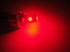 ledlamp T10 W5W Xtrem rood Xenon-effect