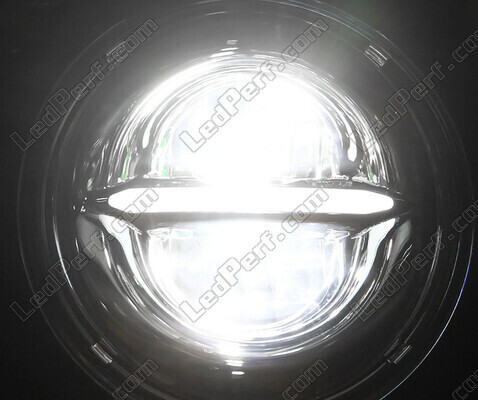 Optiek motor Full LED Zwart voor Rond 5.75 inch koplamp - Type 5