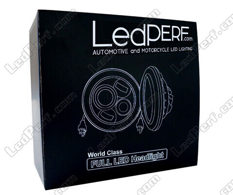 Zwarte 4.5 inch Full LED Optiek voor Extra Koplampen - Type 3