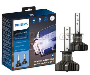 LED-lampenset H1 LED PHILIPS Ultinon Pro9000 +200% 5800K - 11258U90CWX2