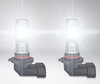 H10 Osram LEDriving Standard LED-lampen voor mistlampen in werking