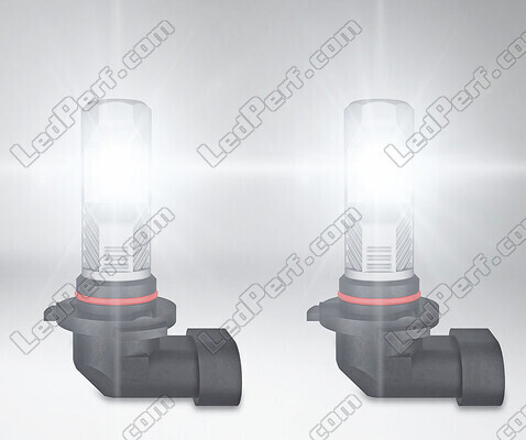 H10 Osram LEDriving Standard LED-lampen voor mistlampen in werking