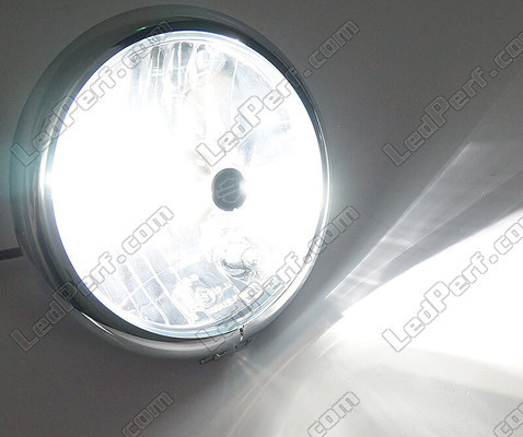 Instelbare H4 ledlamp Motor - Zuiver wit verlichting