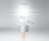 H4 LED motorlamp Osram Easy aangezet