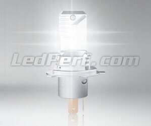 H4 LED motorlamp Osram Easy aangezet