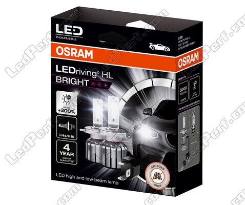 Verpakking H4 LED-lampen Osram LEDriving HL Bright - 64193DWBRT-2HFB
