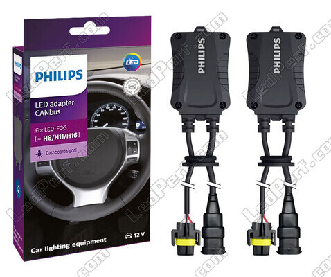 2x Philips Canbus decoder/adapters voor 12V H8/H11/H16  LED lampen - 18954X2