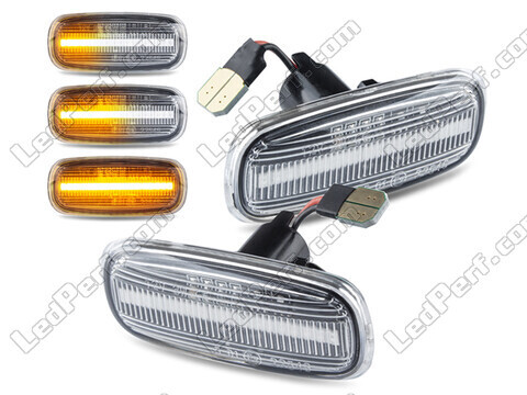 Sequentiële LED zijknipperlichten voor Audi A4 B5 - Heldere versie