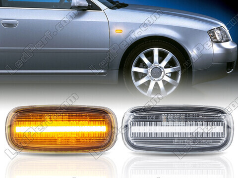 Dynamische LED zijknipperlichten voor Audi A8 D2