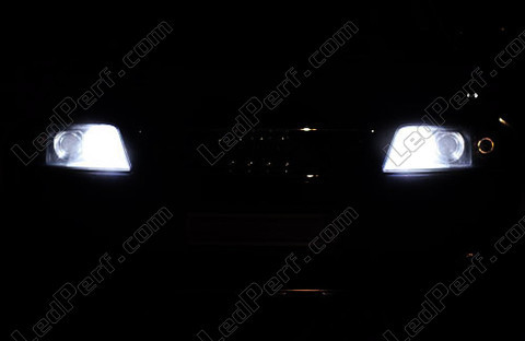Led stadslichten wit Xenon Audi A6 C5