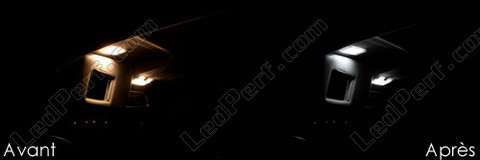 Ledlamp bij spiegel op de zonneklep BMW Serie 3 (E36)