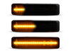 Verlichting van de dynamische LED zijknipperlichten voor BMW Serie 5 (E39) - Zwarte versie
