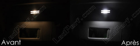 Ledlamp bij spiegel op de zonneklep BMW Serie 5 E60 E61