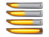 Verlichting van de sequentiële LED zijknipperlichten voor BMW Serie 7 (E65 E66) - Transparante versie