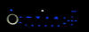 LEDS Autoradio RD4 blauw Citroen C4
