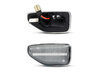 Connectoren van de sequentiële LED zijknipperlichten voor Dacia Duster 2 - Transparante versie