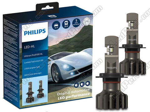 Philips LED-lampenset voor Dacia Duster 2 - Ultinon Pro9100 +350%