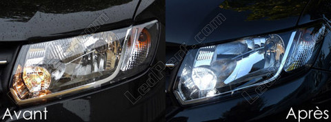 Led dagrijlicht - overdag Dacia Logan 2