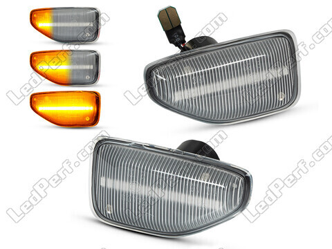 Sequentiële LED zijknipperlichten voor Dacia Sandero 2 - Heldere versie