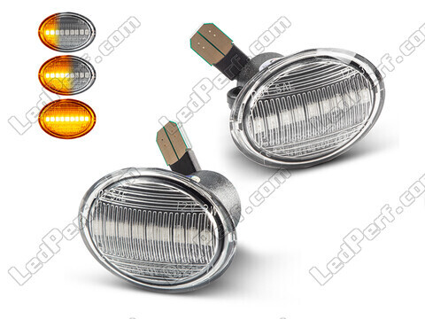 Sequentiële LED zijknipperlichten voor Fiat 500 L - Heldere versie