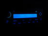 Ledverlichting Autoradio blauw Fiat Grande Punto Evo