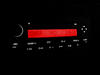 Ledverlichting Autoradio wit en rood Fiat Grande Punto Evo