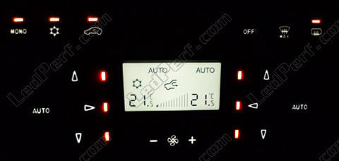 Ledverlichting automatische airconditioning wit Fiat Grande Punto Evo