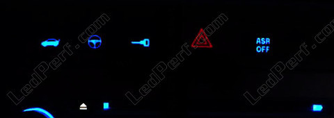 Ledverlichting Knoppen console blauw Fiat Grande Punto Evo