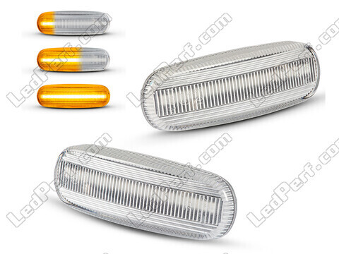 Sequentiële LED zijknipperlichten voor Fiat Stilo - Heldere versie