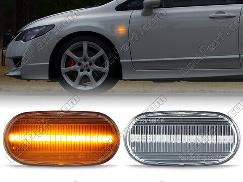 Dynamische LED zijknipperlichten voor Honda Civic 8G